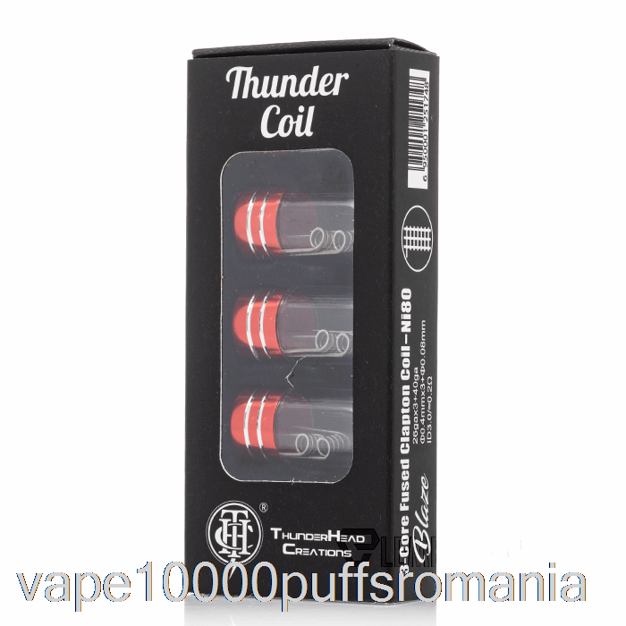 Vape Romania Thunderhead Creations Bobine Thunder Preconstruite Bobine Clapton Topite Cu 3 Nuclee